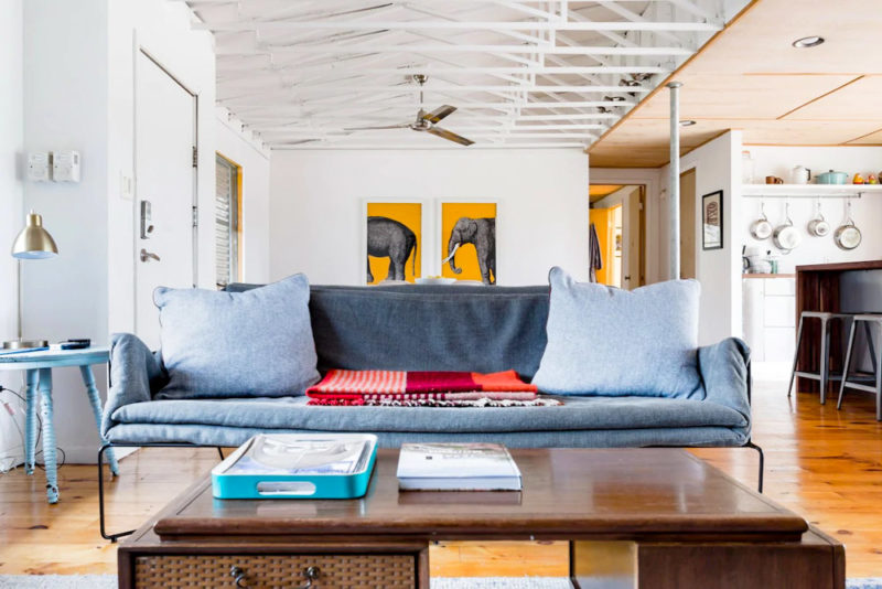 Coolest Airbnbs in San Antonio, Texas: Riverfront Steelhaus