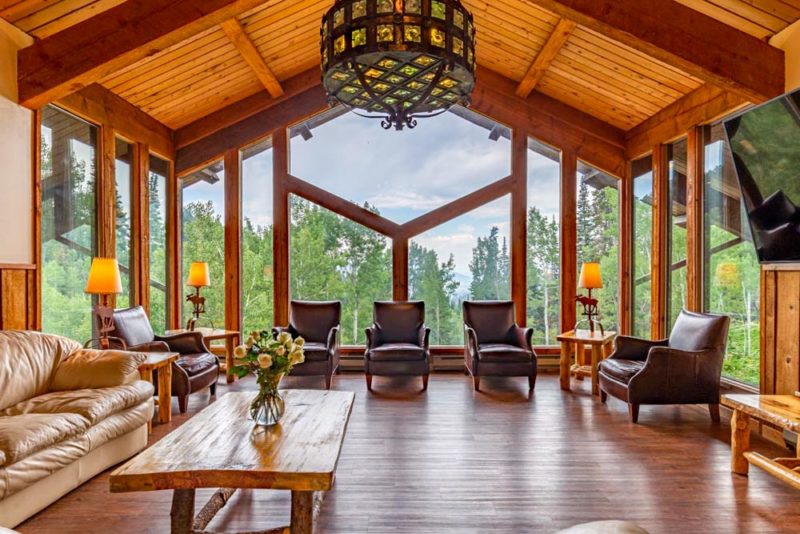 Coolest Airbnbs in Steamboat Springs, Colorado: Sky Valley Chateau