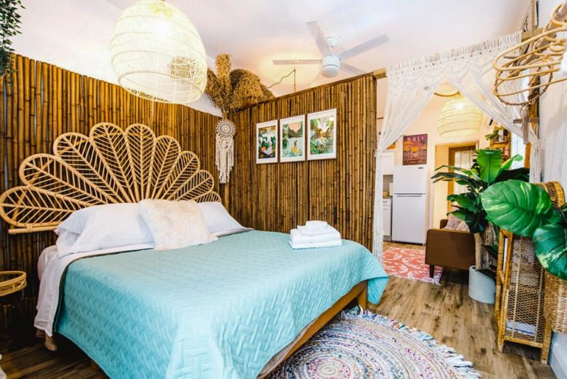 Coolest Airbnbs in Tampa Florida: Bali Surf Shack