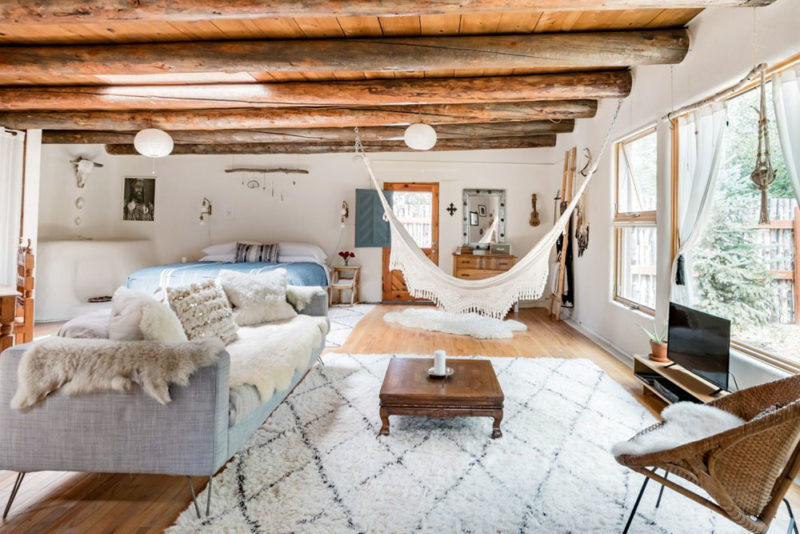 Coolest Airbnbs in Taos, New Mexico: Boho House
