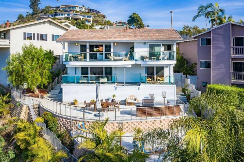 Coolest Airbnbs in Laguna Beach, California: Hillside Home with Ocean Views