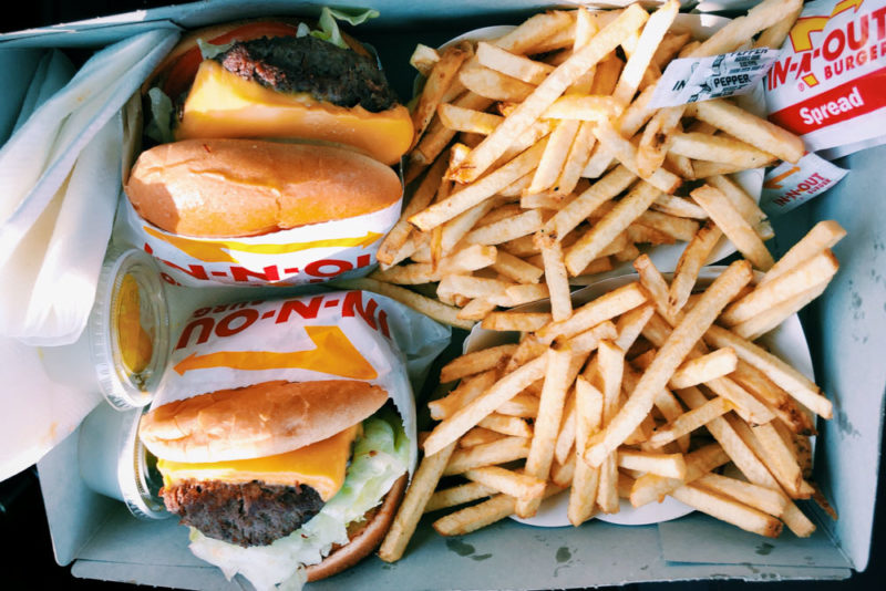 Must Do Things in California: Eat a "Double Double" at In-N-Out Burger