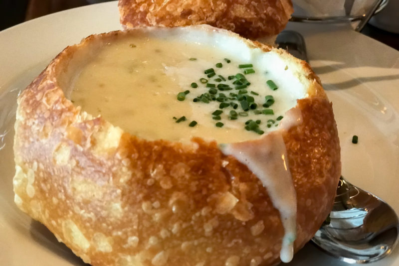 Must Do Things in California: Eat Clam Chowder at Monterey Fisherman's Warf