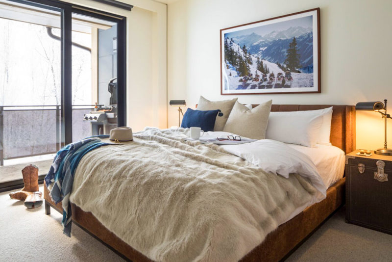 Unique Airbnbs in Jackson Hole, Wyoming: One Town Hill Condo