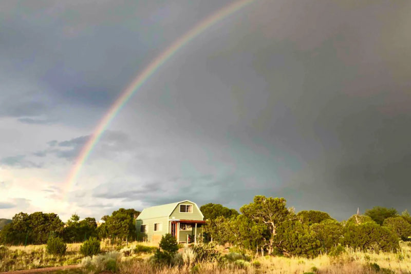Unique Airbnbs in Santa Fe, New Mexico: Magical Tiny House