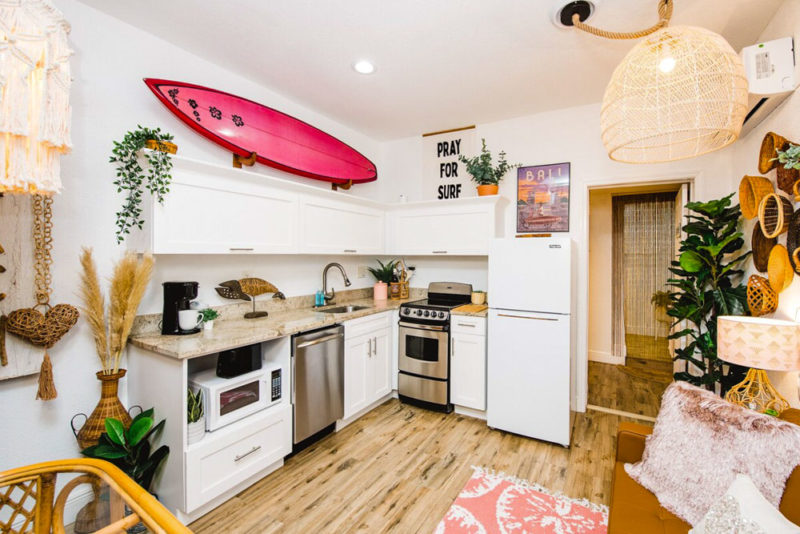 Unique Airbnbs in Tampa, Florida: Bali Surf Shack