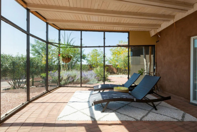 Unique Airbnbs in Taos, New Mexico: Glass House