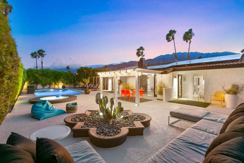 Unique Palm Springs Airbnb & Vacation Rentals: Nogales Palms Luxury Villa with Pool