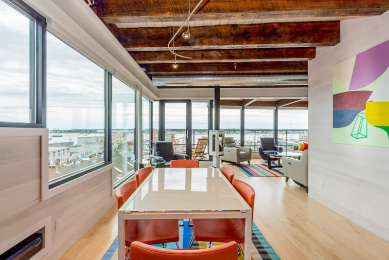 Airbnbs in Portland, Maine Vacation Homes: Henry Waterfront Penthouse