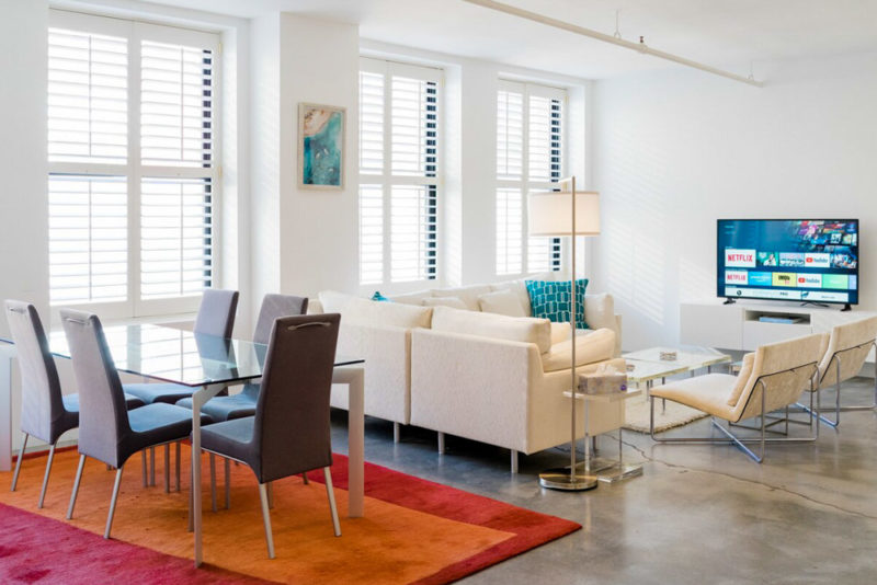 Best Airbnbs in Boston, Massachusetts: Bright Spacious Loft