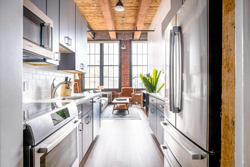 Cool Boston Airbnbs and Vacation Rentals: Fort Point Studio