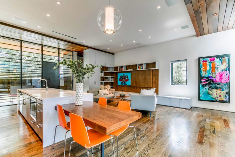 Cool Houston Airbnbs and Vacation Rentals: Award Winning Modern Montrose House