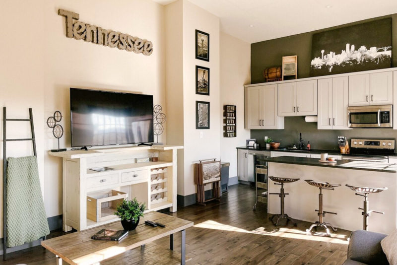 Cool Knoxville Airbnbs and Vacation Rentals: Swanky Downtown Loft