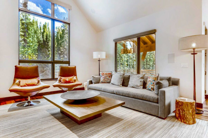 Coolest Airbnbs in Breckenridge, Colorado: Restoration in the River Chalet