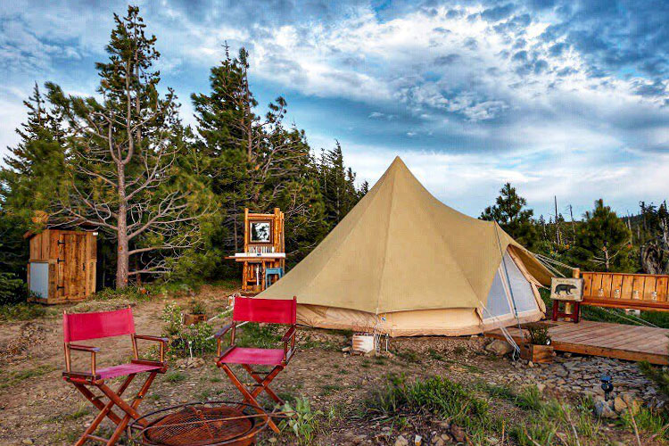 Coolest Airbnbs in Leavenworth, Washington: Enchantment Tent