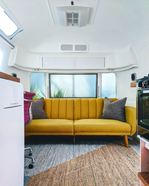 Unique Airbnbs in Houston, Texas: Remodeled Vintage Airstream Camper
