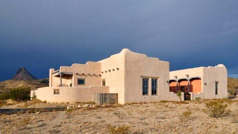 Unique Airbnbs near Big Bend National Park: Dos Corazones Adobe House