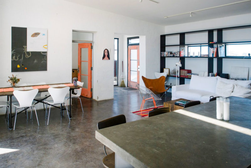 Airbnbs in Marfa, Texas Vacation Homes: Modern Designer Home