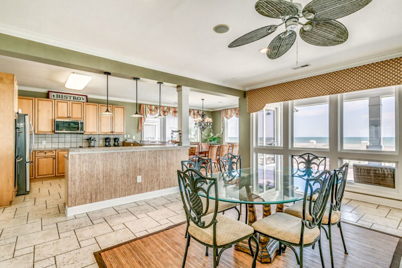 Airbnbs in Myrtle Beach, South Carolina Vacation Homes: Oceanfront Stilt House with Pool