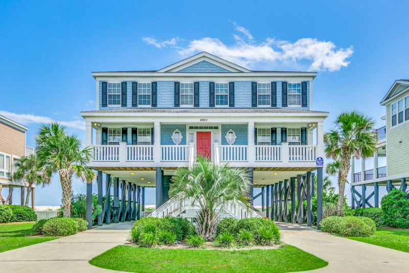 Best Myrtle Beach Airbnbs and Vacation Rentals: Oceanfront Stilt House with Pool