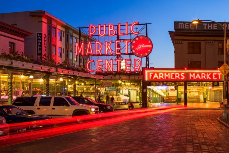 Cool Things to do in Washington: Pike Place Market Seattle