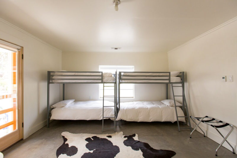 Coolest Airbnbs in Marfa, Texas: Spacious Bunk House