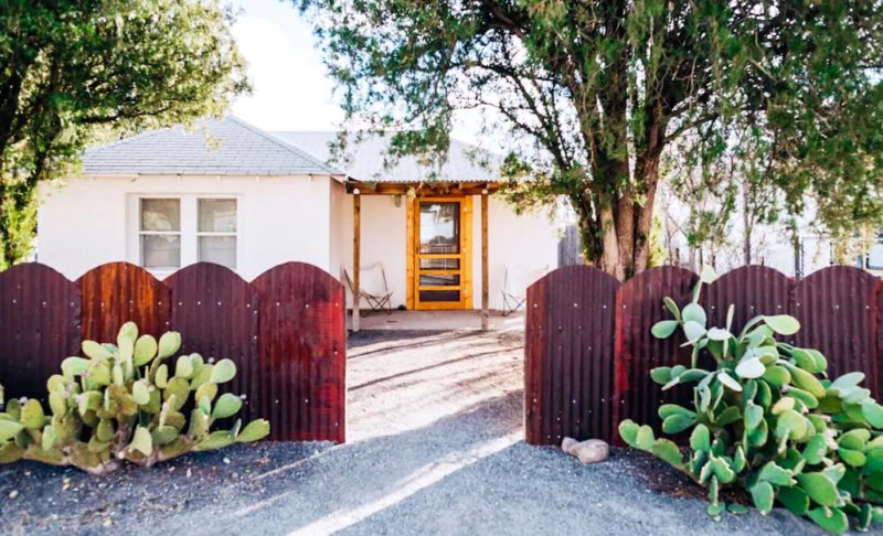 Unique Airbnbs in Marfa, Texas: Adobe Casita