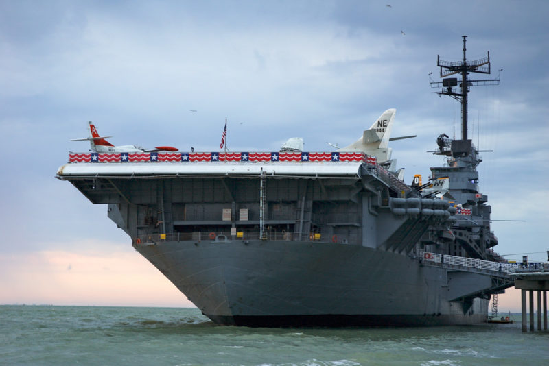 What To Do in Texas: USS Lexington Aircraft Carrier in Corpus Christi