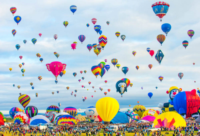 Best Things to do in New Mexico: Albuquerque Hot Air Balloon Fiesta