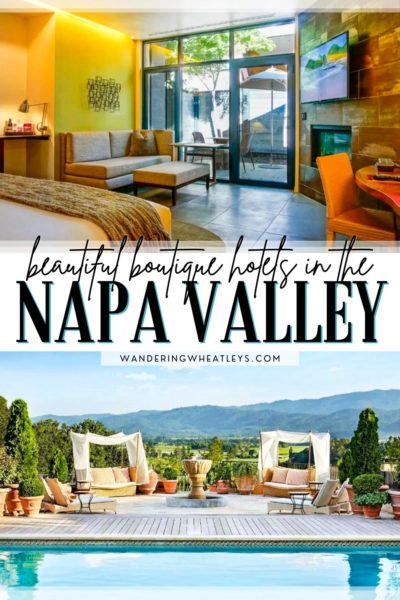 Best Boutique Hotels in Napa Valley, California