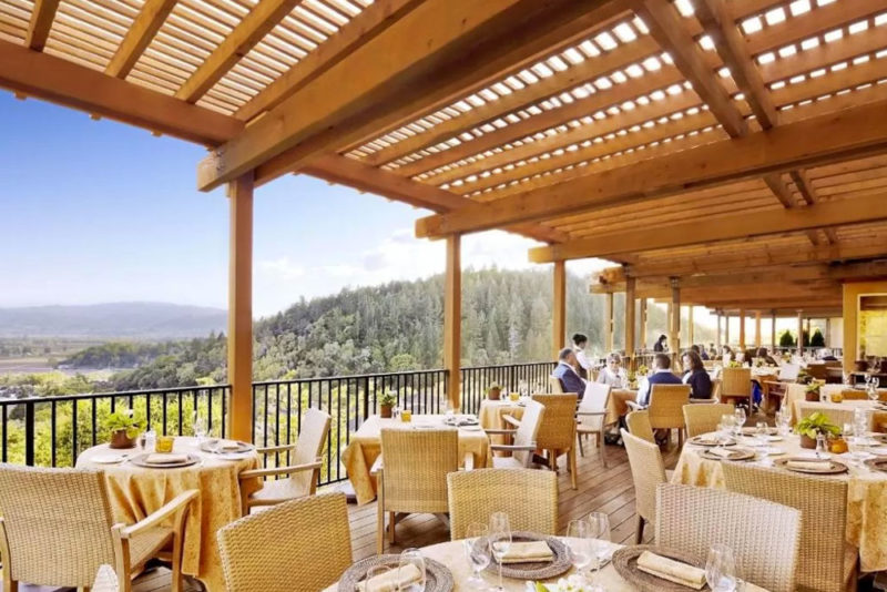 Cool Hotels in Napa Valley, California: Auberge du Soleil