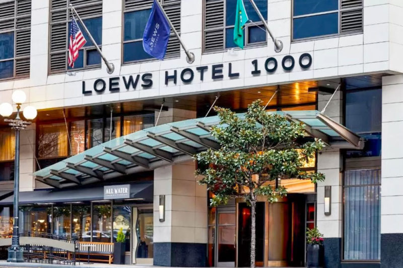Cool Hotels in Seattle, Washington: Loews Hotel 1000