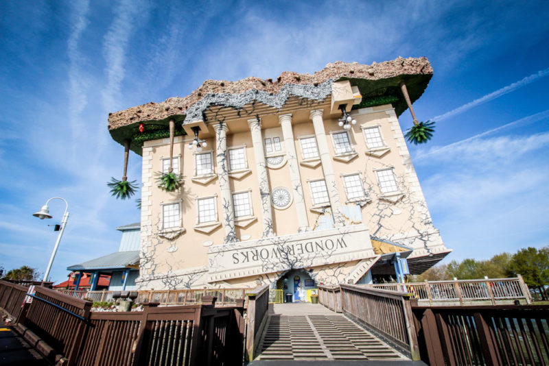 Unique Things to do in South Carolina: WonderWorks Myrtle Beach