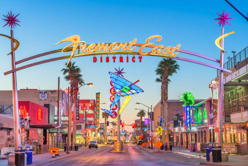Nevada Things to do: Fremont Street Experience