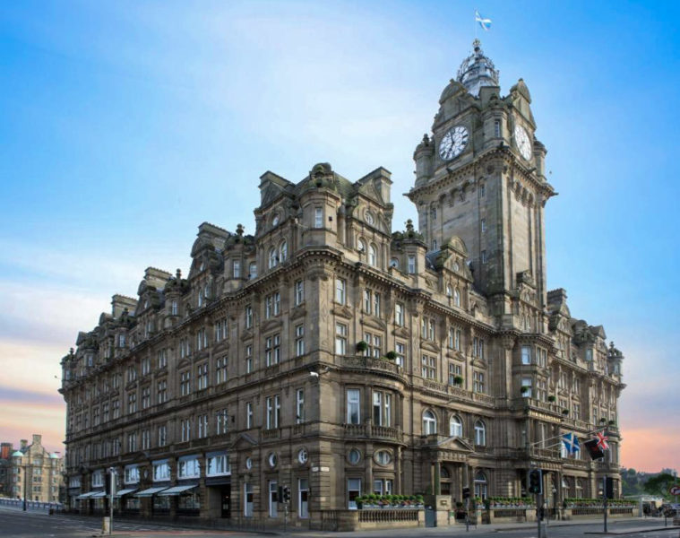 Best Hotels in Edinburgh, Scotland: The Balmoral Hotel