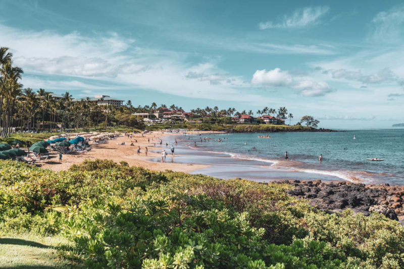 Best Things to do on Maui: Wailea Beach