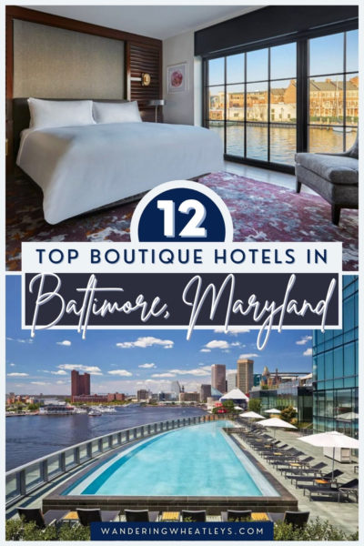 Cool Boutique Hotels in Baltimore, Maryland
