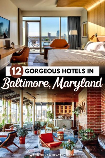 Cool Boutique Hotels in Baltimore, Maryland