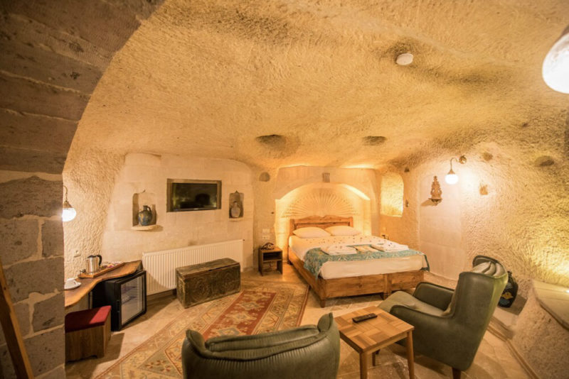 Cool Cave Hotels in Cappadocia, Turkey: Charming Cave Hotel
