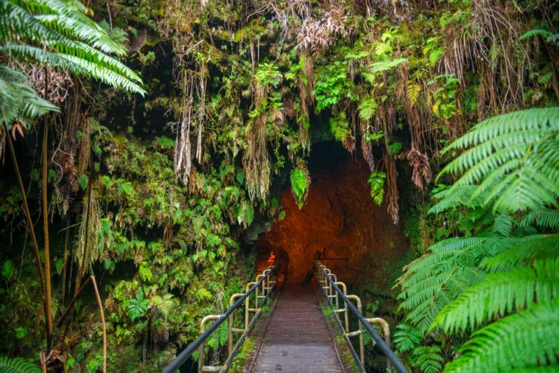 Cool Things to do in Hawaii: Lava Tube on the Big Island