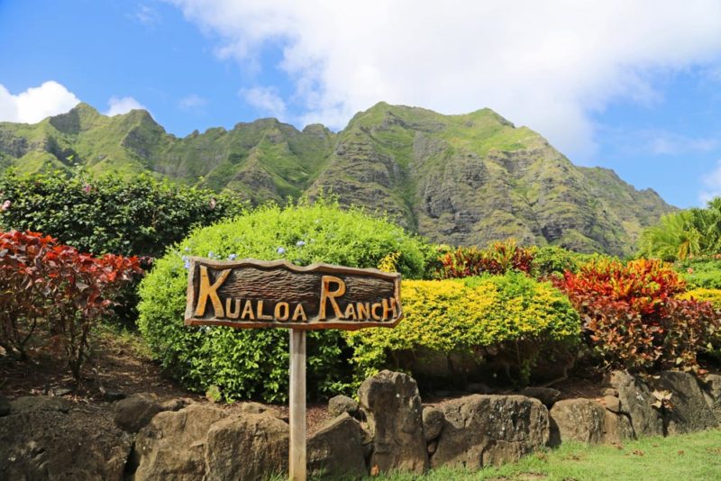 Fun Things to do in Hawaii: Kualoa Ranch in Oahu