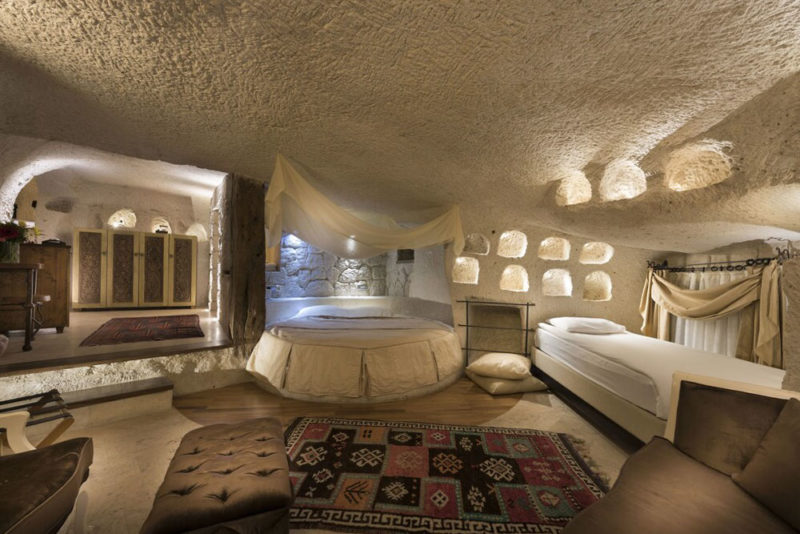 Luxury Cave Hotels in Cappadocia, Turkey: Anatolian Houses Cave Hotel