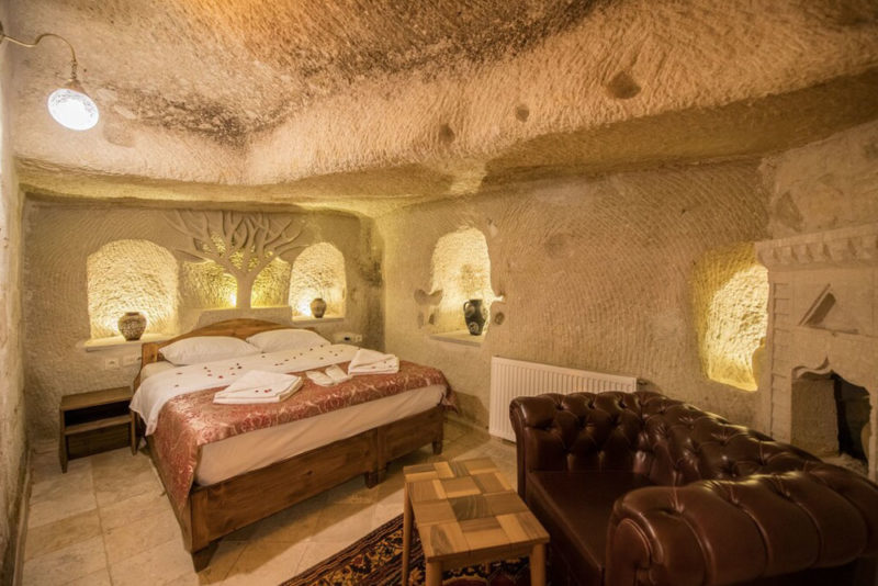 Luxury Cave Hotels in Cappadocia, Turkey: Charming Cave Hotel