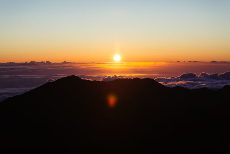 Maui Things to do: Haleakala Crater for Sunrise