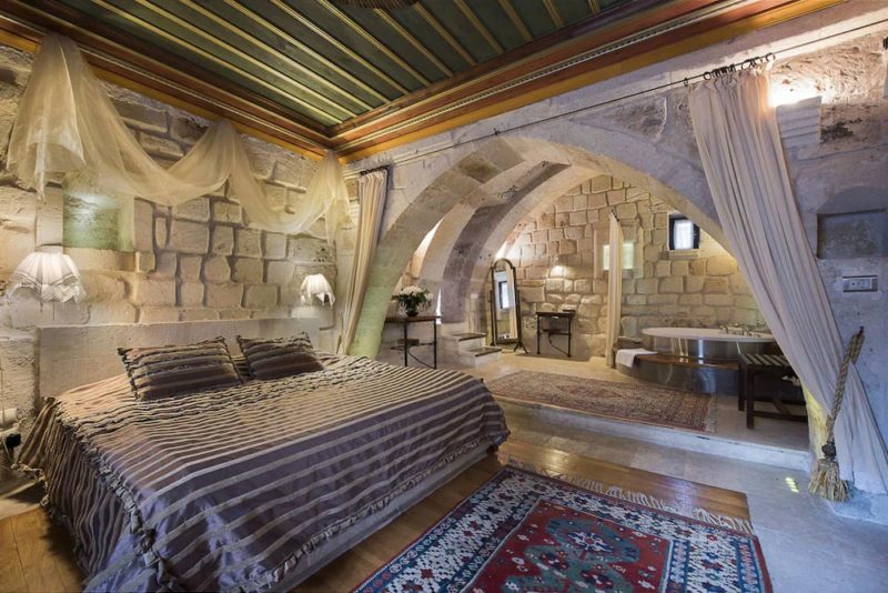 Unique Cave Hotels in Cappadocia, Turkey: Anatolian Houses Cave Hotel