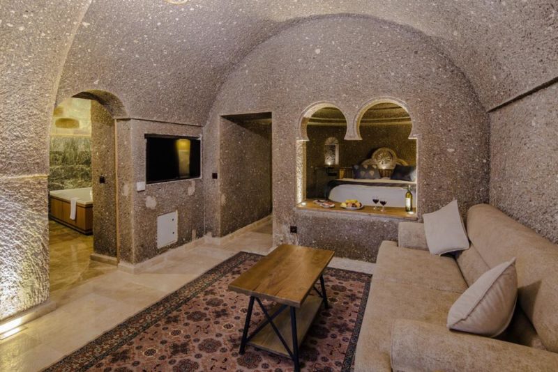 Unique Cave Hotels in Cappadocia, Turkey: Lunar Cappadocia Hotel