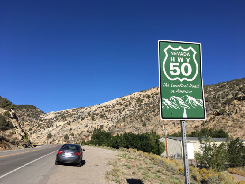 Unique Things to do in Nevada: U.S. Route 50