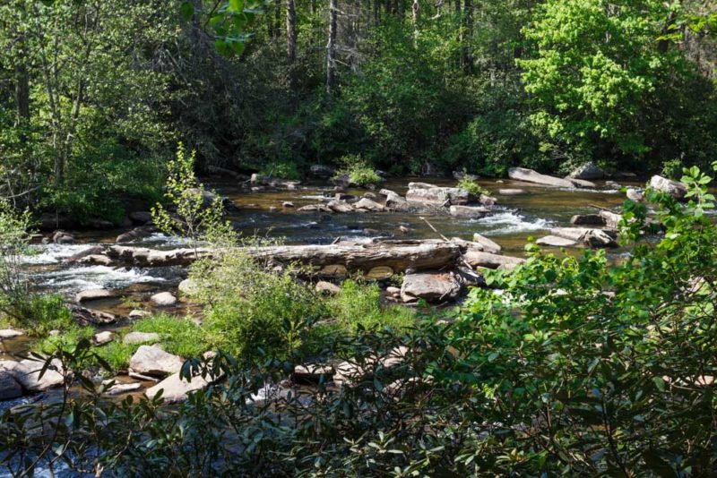 Unique Things to do in North Carolina: Waterfalls in Hendersonville