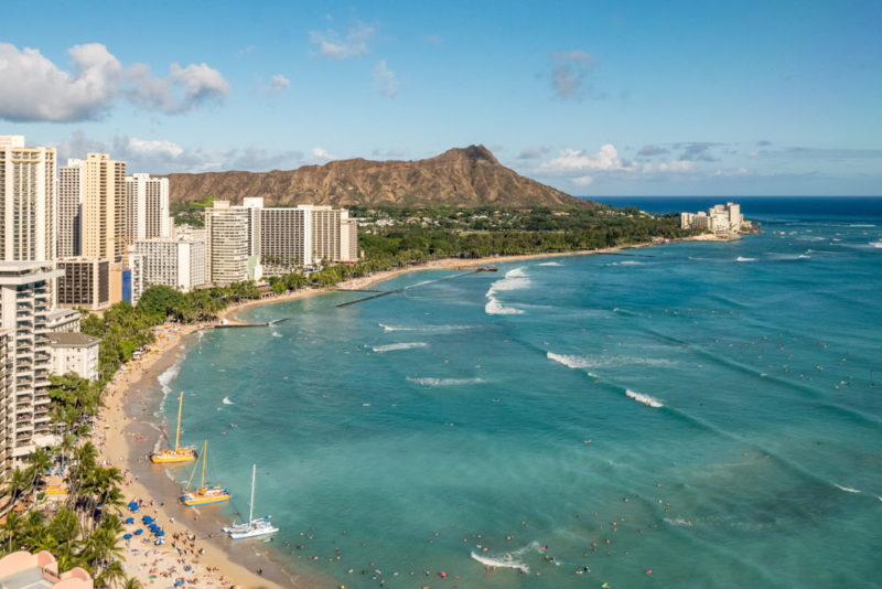 Unique Things to do on Oahu: Surf on Waikiki Beach