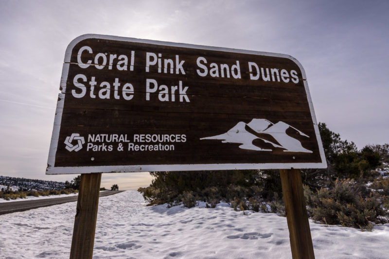 Utah Things to do: Coral Pink Sand Dunes State Park
